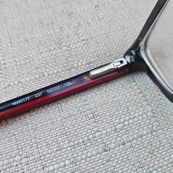 Nine West Women Glasses Frame Tortoise NW5177 Eyewear 52[]17 135 Eyeglasses - Picture 9 of 12